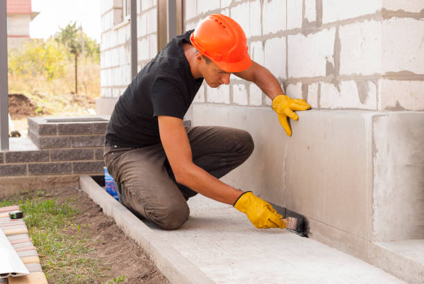 Crawl space vapor barrier installation in Urbana, IN